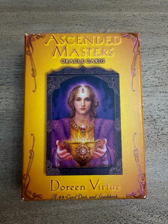 Ascended Masters Other - Doreen Virtue Ascended Masters Oracle Cards 44-Card Deck & Guidebook OOP Vtg